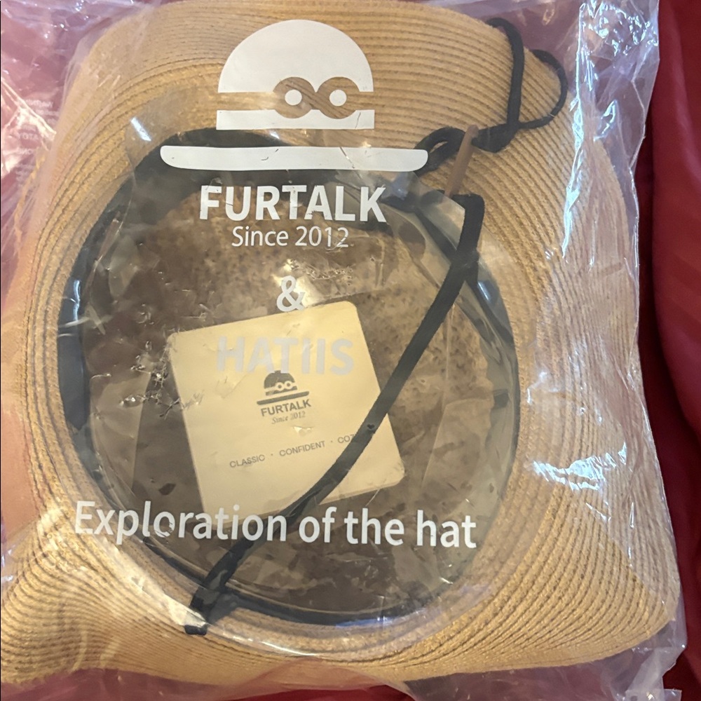 NWT- FURTALK Beach Hats for Women Summer Straw Sun Hat Wide Brim Crochet Hats - Picture 5 of 5